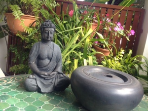 The Buddha and the firepot